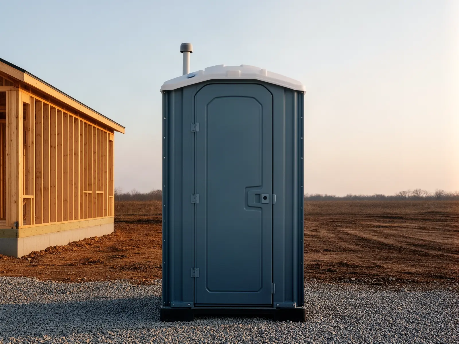 Clean porta potty unit from Michel & Hudson Porta Potties Co. in San Francisco, CA